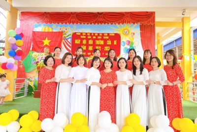 Trường mầm non Xuân Thượng tổ chức Ngày hội đến trường của bé năm hoc 2022 – 2023