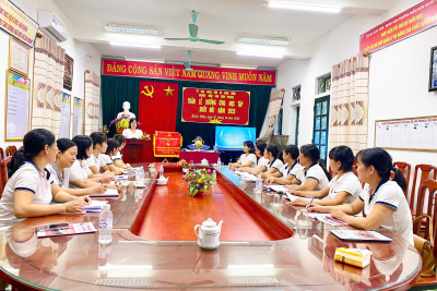 TRƯỜNG MẦM NON XUÂN THƯỢNG TỔ CHỨC “TUẦN LỄ HƯỞNG ỨNG HỌC TẬP SUỐT ĐỜI” NĂM 2025