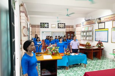 Chi bộ trường mầm non Xuân Thượng Đại hội nhiệm kỳ 2022 – 2025