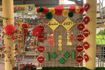 Tổ chức “Bé vui đón tết” – Trường mầm non Xuân Thượng