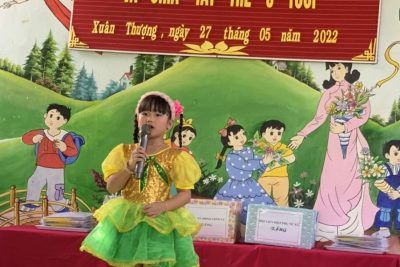 Trường Mầm non Xuân Thượng tổ chức lễ tổng kết năm học 2021 – 2022 và chia tay trẻ 5 tuổi