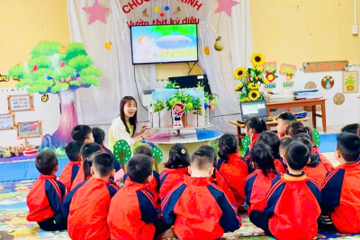 Trường mầm non Xuân Thượng tham gia hội thi giáo viên dạy giỏi cấp huyện năm học 2024 – 2025