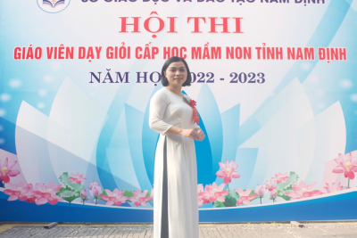 Trường mầm non Xuân Thượng tham gia hội thi giáo viên dạy giỏi cấp tỉnh Năm học 2022-2023