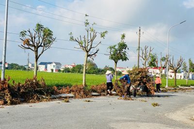 Trường mầm non Xuân Thượng thực hiện phong trào “Ngày chủ nhật Xanh – Sạch – Đẹp”