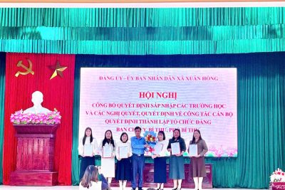 TRƯỜNG MẦM NON XUÂN HỒNG B – HÀNH TRÌNH MỚI CHO SỰ NGHIỆP GIÁO DỤC