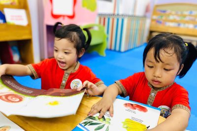 📚🌼 NGÀY HỘI ĐỌC SÁCH – LAN TỎA VĂN HÓA ĐỌC TRONG TRƯỜNG MẦM NON XUÂN HỒNG B 🌼📚